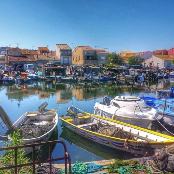 Maison Quartier Pointe-Courte A Sete Luaran gambar